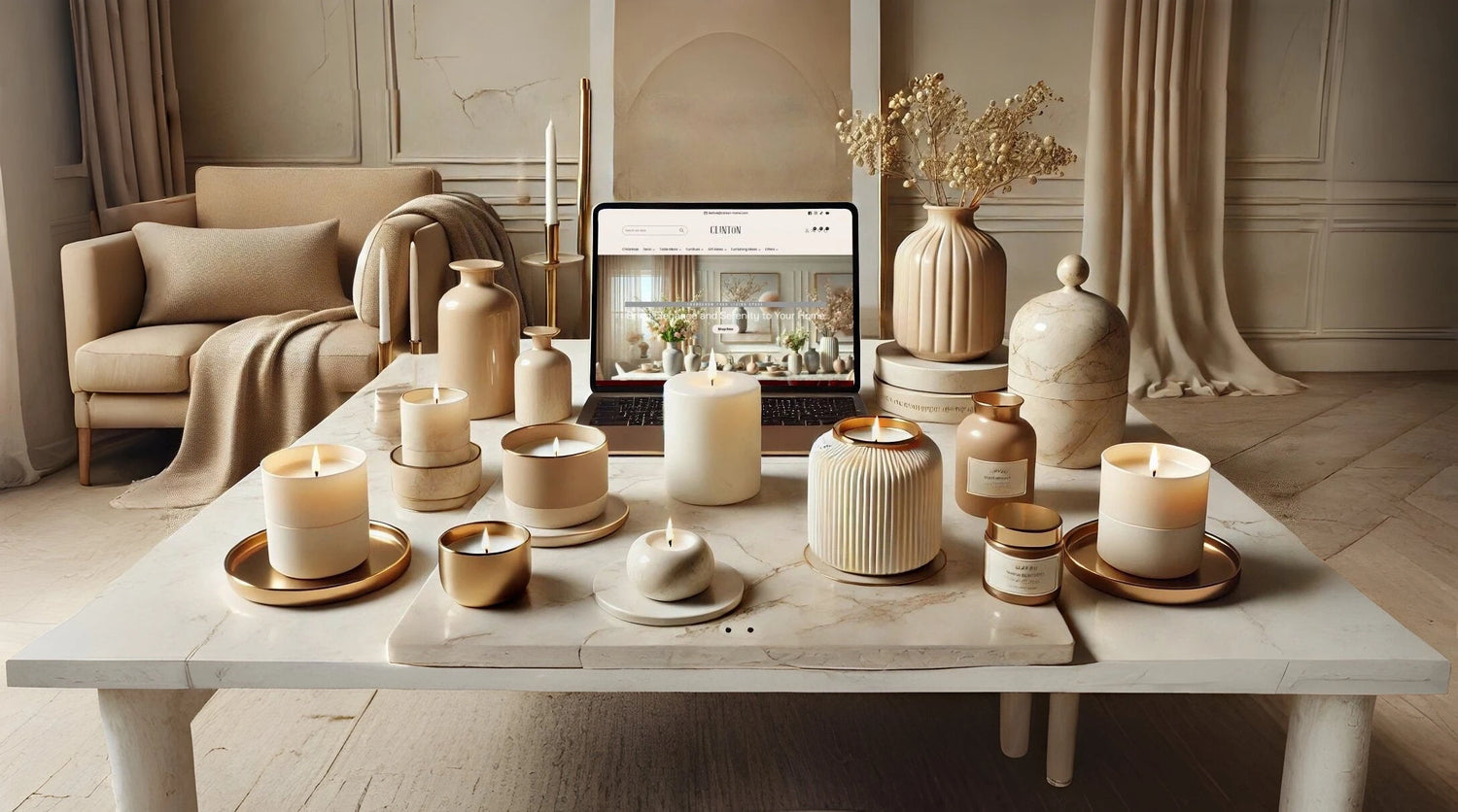 CANDLES & CANDLESTICKS