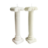 Handmade White Column Soy Candle - Premium Natural Soy Wax, Clean Burn, and Long-Lasting Fragrance - Eco-Friendly Aromatherapy Candle in Stylish White Column Design - Perfect for Home Décor, Relaxation, and Gift Giving