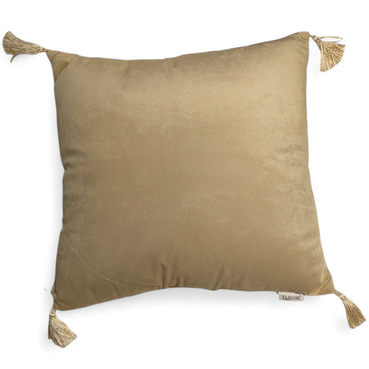 Velvet Shimmer Cushion 45.7x45.7cm - Luxurious Decorative Pillow for Elegant Home Decor