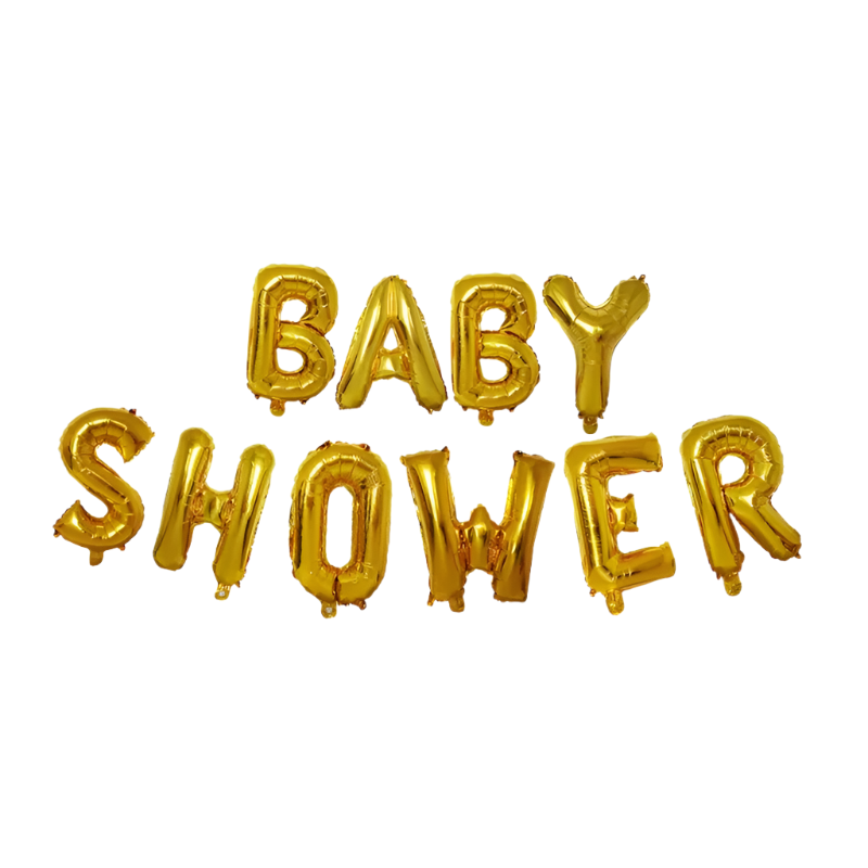 Baby Shower Foil Balloon - Adorable and Durable Mylar Balloon for Baby Shower Decorations - Perfect for Gender Reveals, Party Decor, and Celebrations - Helium-Compatible, Long-Lasting, and Easy to Inflate