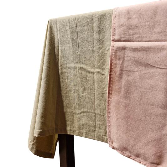VASAI  Table Cloth, 160x250cm, 100% Cotton - Charming Dining Essential for Any Occasion