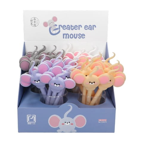 Big Ear Mouse Gel Ink Pen - Fun and Cute Writing Pen with Gel Ink - Smooth and Comfortable for Everyday Writing - Perfect for Students, Office Use, and Gift Ideas