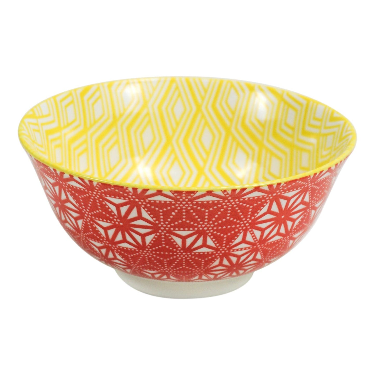 Ornaments bowl 15.2cm Yellow/Red