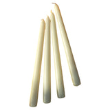 White Stick Candle 25 cm (4 Pack) - Premium Natural Wax, Clean Burn, and Long-Lasting Fragrance - Elegant Minimalist Design for Modern Home Décor, Candlestick Holders, and Special Occasions