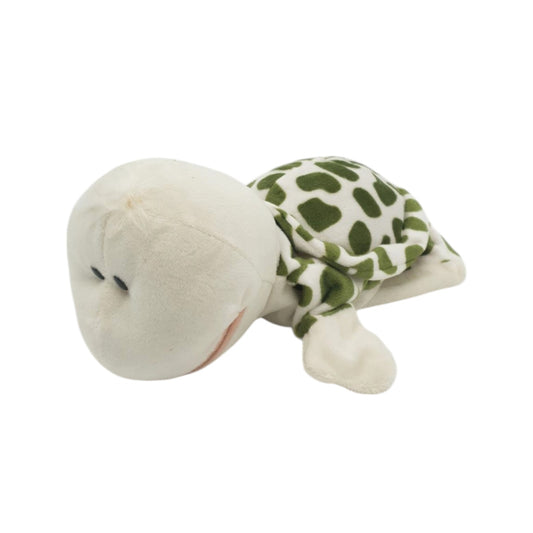 18" Turtle hand puppet – soft and cuddly, perfect for interactive play and storytelling, made with durable fabric for lasting use, ideal for children’s educational activities, puppet shows, and imaginative play.