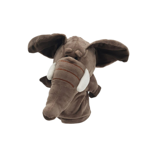 Elephant hand puppet – soft and colorful, perfect for interactive play, made with high-quality fabric for durability, great for storytelling, educational activities, and entertaining kids, ideal for children’s parties or puppet shows.