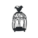Decorative Home Decor Gifts Hollow Out black Candlestick Metal Lantern Candle Holder Gold Lantern Candle Holder