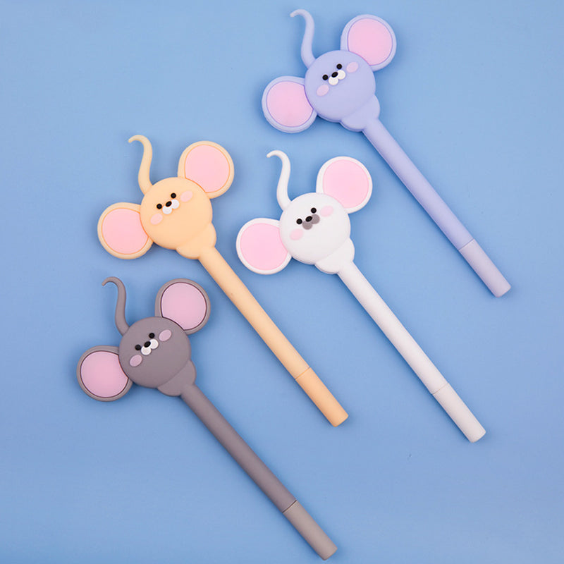 Big Ear Mouse Gel Ink Pen - Fun and Cute Writing Pen with Gel Ink - Smooth and Comfortable for Everyday Writing - Perfect for Students, Office Use, and Gift Ideas