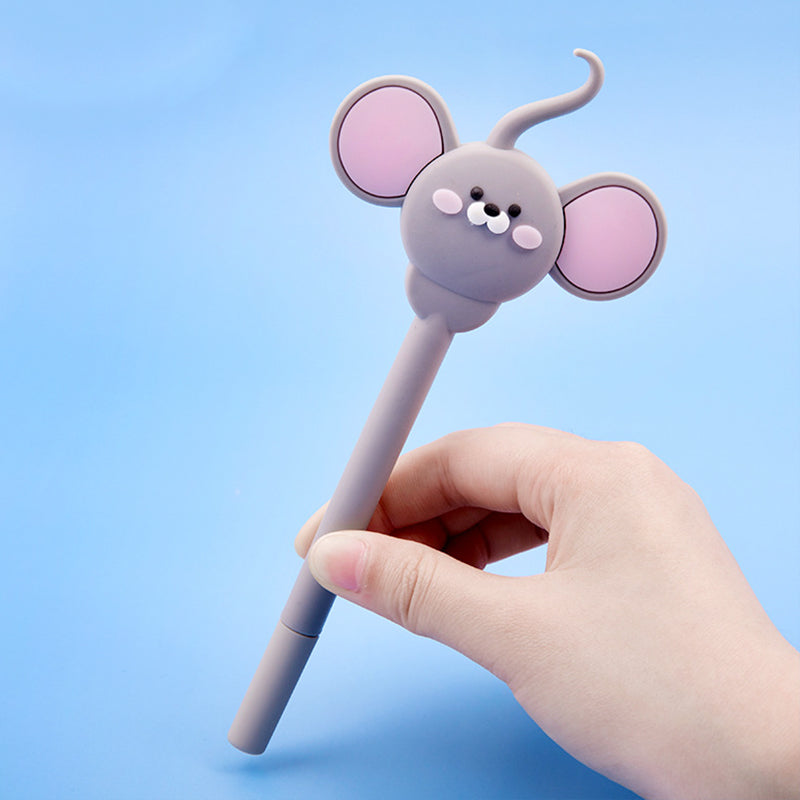 Big Ear Mouse Gel Ink Pen - Fun and Cute Writing Pen with Gel Ink - Smooth and Comfortable for Everyday Writing - Perfect for Students, Office Use, and Gift Ideas