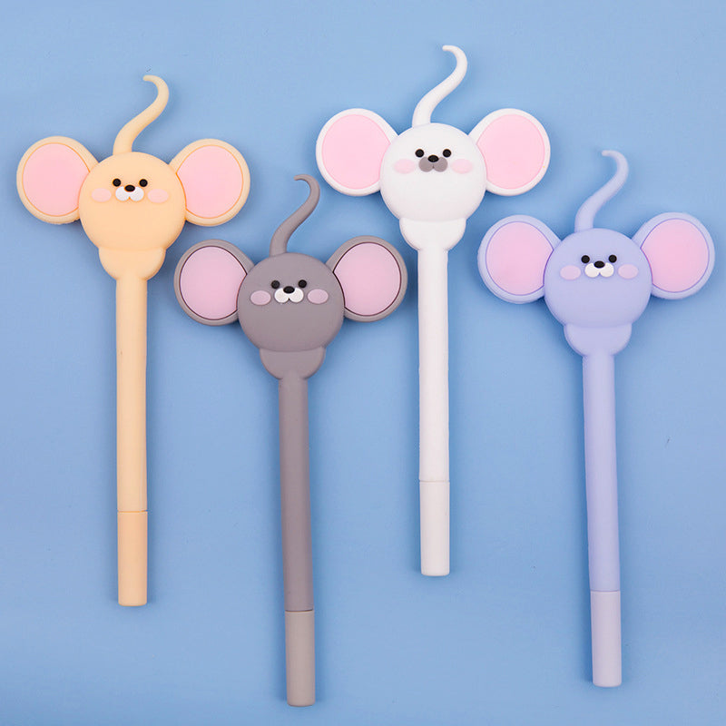 Big Ear Mouse Gel Ink Pen - Fun and Cute Writing Pen with Gel Ink - Smooth and Comfortable for Everyday Writing - Perfect for Students, Office Use, and Gift Ideas