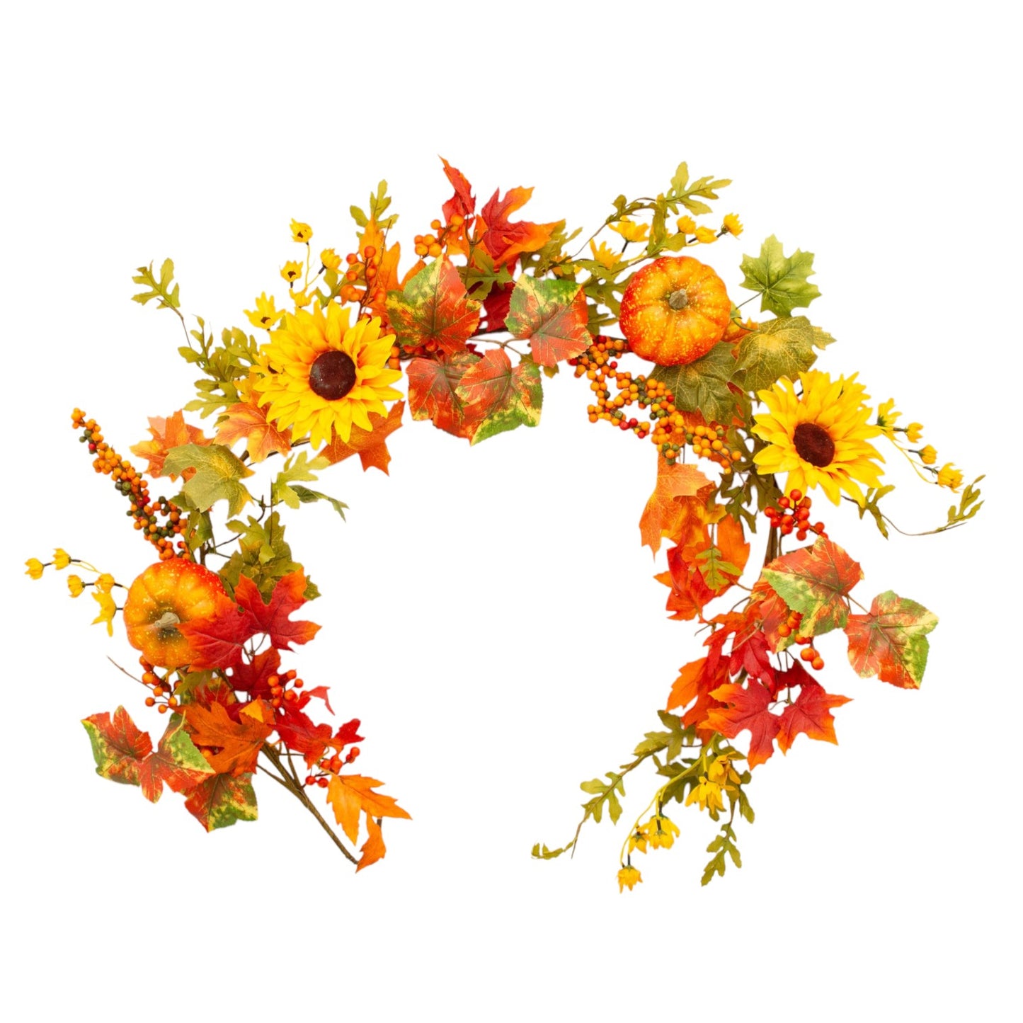 Rustic Sunflower Triple Stem - Realistic Artificial Sunflowers with Natural Rustic Charm - Perfect for Floral Arrangements, Bouquets, and Seasonal Home Décor