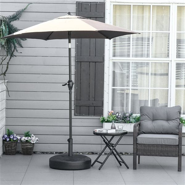 30kg Umbrella Base - Heavy Duty Stand for Patio, Garden, or Outdoor Umbrellas - Durable and Stable Support for Secure Shade and Protection