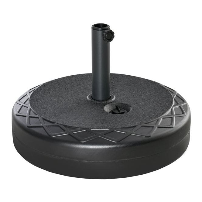 30kg Umbrella Base - Heavy Duty Stand for Patio, Garden, or Outdoor Umbrellas - Durable and Stable Support for Secure Shade and Protection