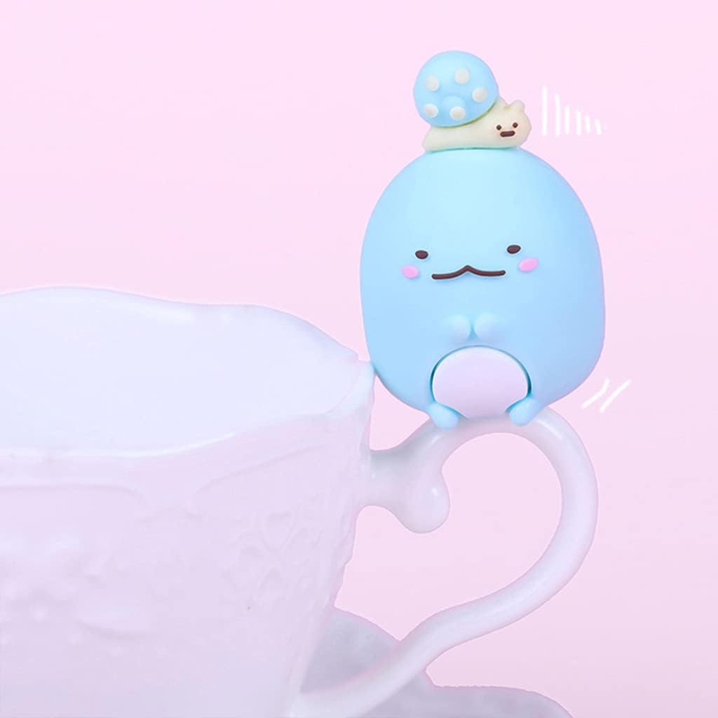 3D Cute Silicone Animal Sumikko Gurashi Gel Pen – 0.5mm black ink, fun and playful design featuring beloved Sumikko Gurashi characters, smooth writing experience, perfect for collectors, students, and fans of cute stationery.
