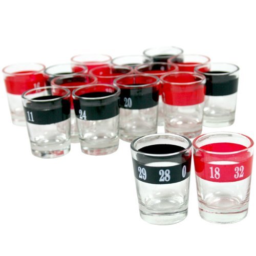 Drinking roulette wheel game – fun party drinking game set with spinning wheel, shot glasses, and playing cards, perfect for adult gatherings, game nights, and celebrations, adds excitement to any party.