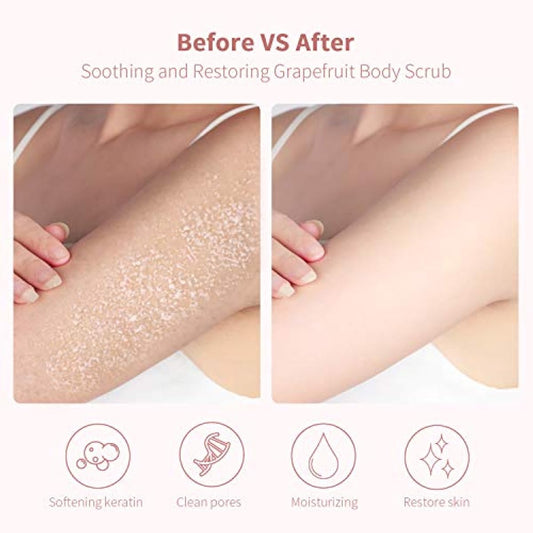 Whipped whitening candy all-natural fruit skin care – private label organic strawberry lightning exfoliating cream body scrub, deeply nourishes and brightens skin, exfoliates dead cells, enhances smoothness and radiance, suitable for all skin types