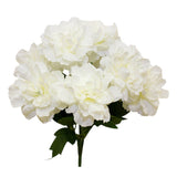 Bouquet White Flower 30 cm - Elegant Artificial White Flower Bouquet - Perfect for Floral Arrangements, Centerpieces, Wreaths, and Home Décor - Long-Lasting and Low Maintenance