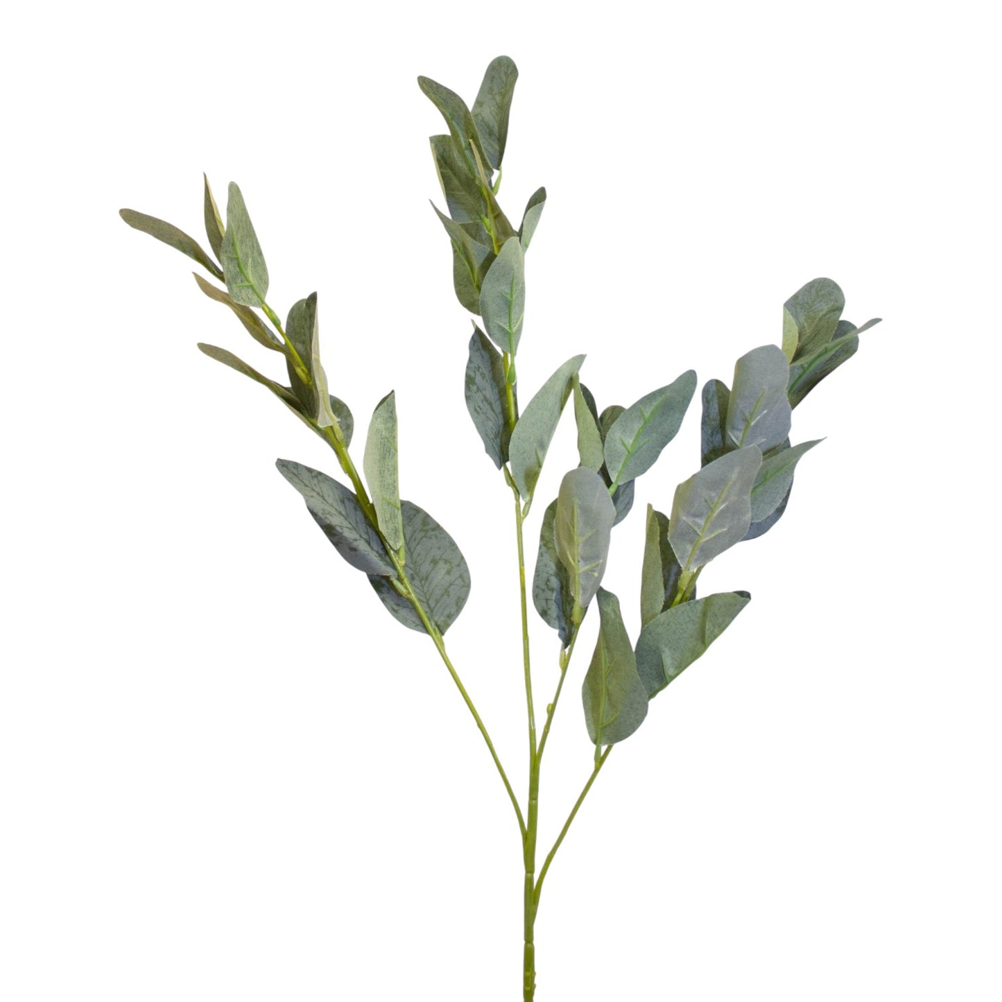 Leaf Spray Grey/Green 82 cm - Realistic Artificial Leaf Stem with Grey and Green Tones - Perfect for Floral Arrangements, Wreaths, Bouquets, and Home Décor - Long-Lasting and Low Maintenance