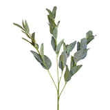Leaf Spray Grey/Green 82 cm - Realistic Artificial Leaf Stem with Grey and Green Tones - Perfect for Floral Arrangements, Wreaths, Bouquets, and Home Décor - Long-Lasting and Low Maintenance
