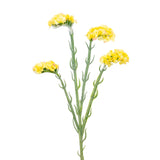 Statice Spray Lemon 64 cm - Realistic Artificial Stem with Yellow Blooms - Perfect for Floral Arrangements, Wreaths, Bouquets, and Home Décor - Long-Lasting and Low Maintenance