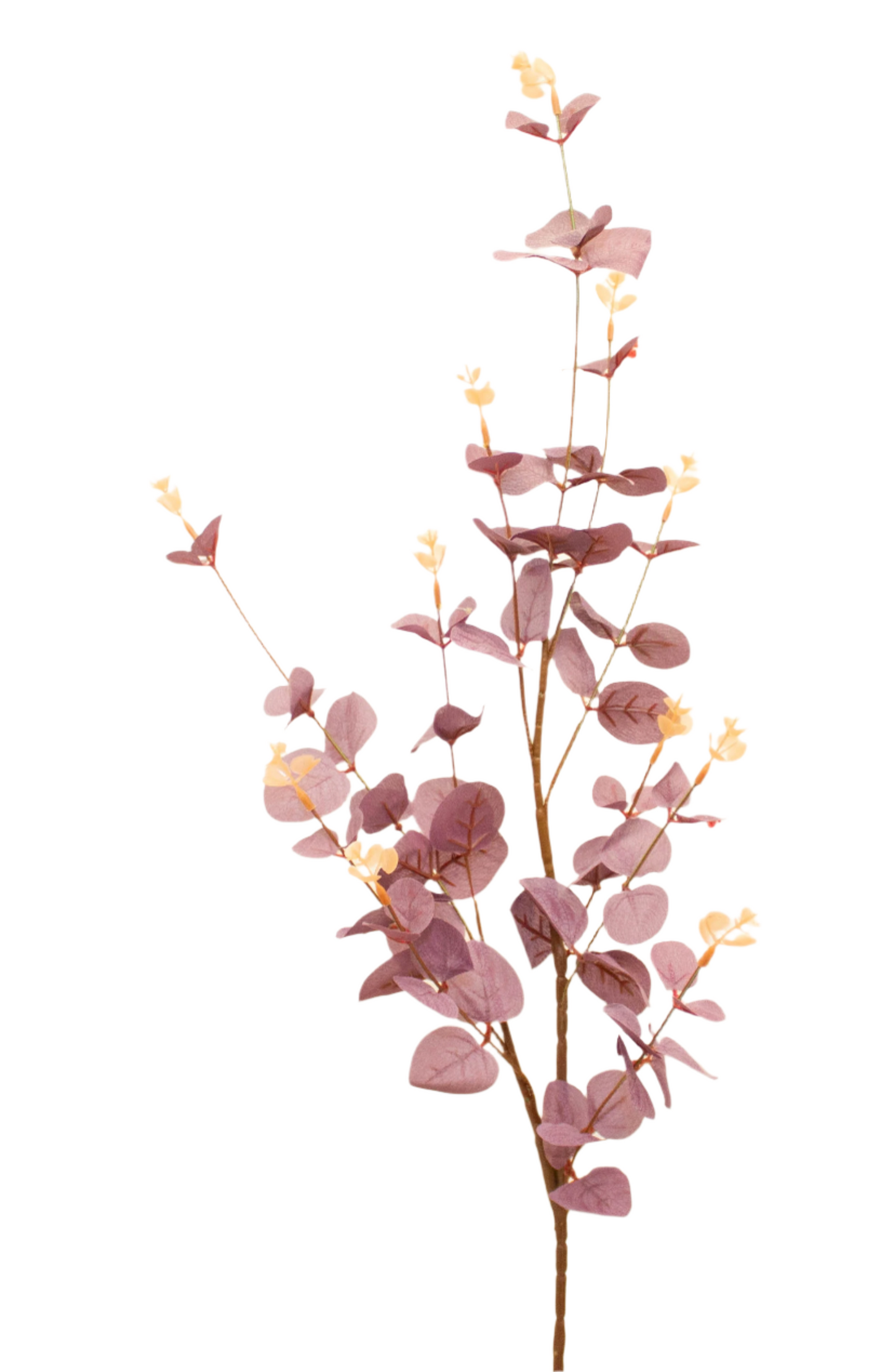 Burgundy Eucalyptus Spray 94 cm - Realistic Artificial Stem for Floral Arrangements, Wreaths, Bouquets, and Home Décor - Long-Lasting, Low Maintenance, Elegant Accent for Weddings and Seasonal Styling