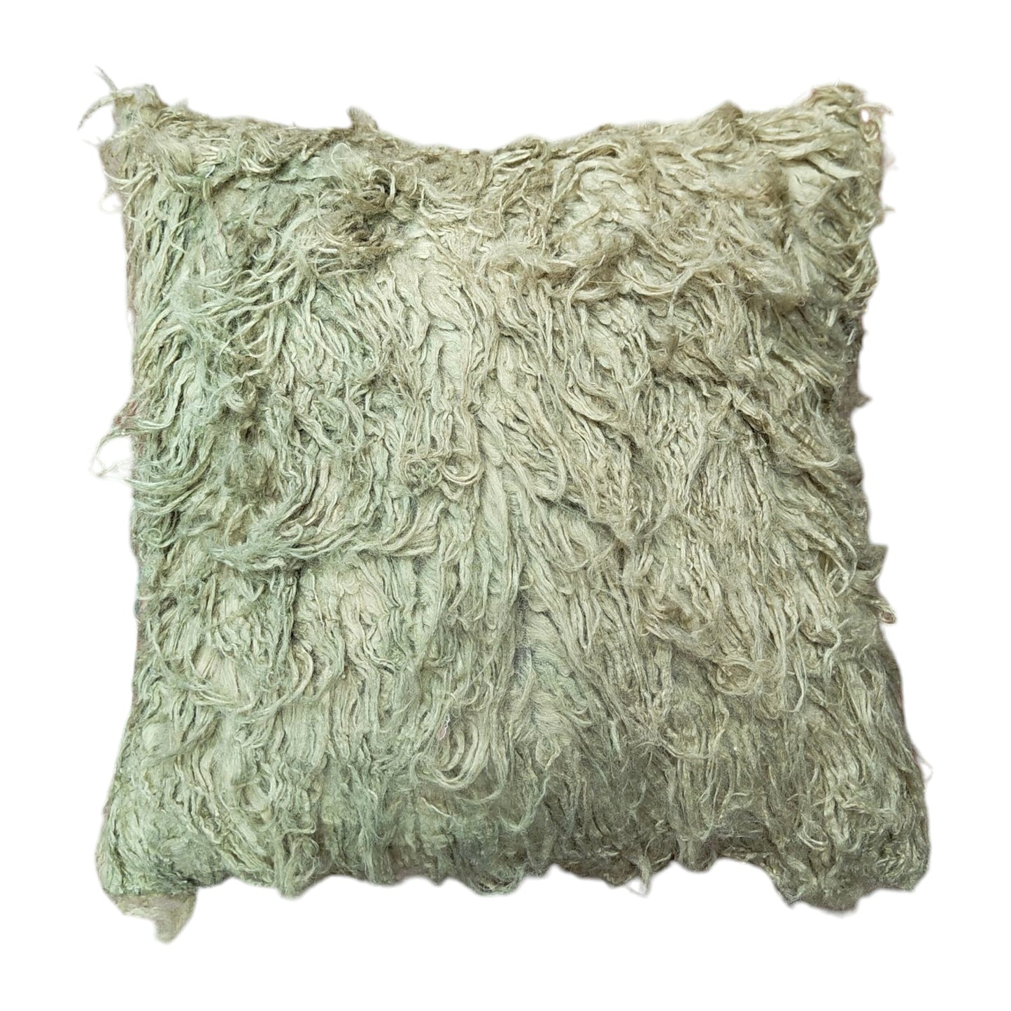 LAMBSWOOL Cushion 45.7x45.7cm - Luxurious Soft Decorative Throw Pillow for Home