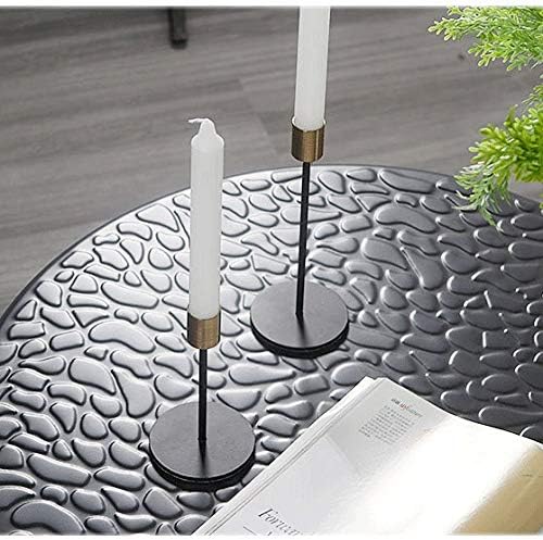 Iron candle holders – wedding decorative table centerpieces, antique-style ornaments with elegant craftsmanship, perfect for romantic ambiance, vintage home décor, and special event decorations.