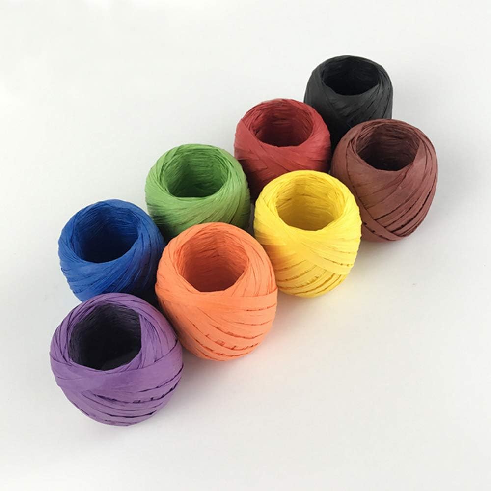 Colored Paper String Raffia Rope Twine