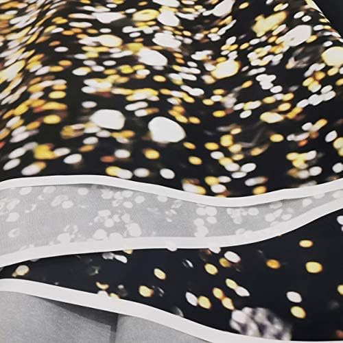 5×3ft Black and Gold Vinyl Backdrop - Elegant Photography Background for Parties, Events, and Studio Shoots - Durable, Lightweight, and Easy to Set Up for Photo Booths and Decorations