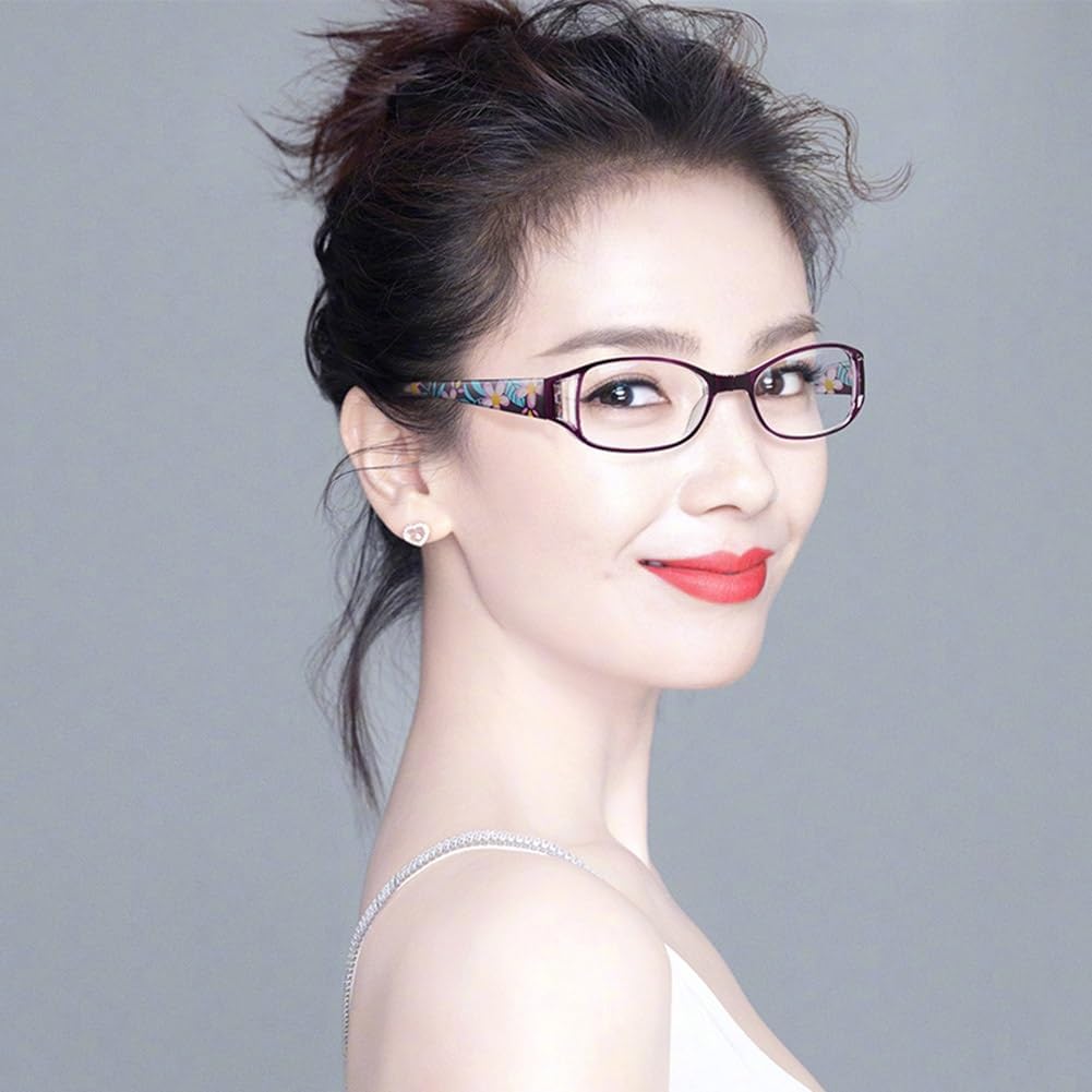+250 Reading Glasses - Trendy Frames - Perfect for Comfortable Reading and Everyday Use - Ideal for Those with +250 Prescription Strength