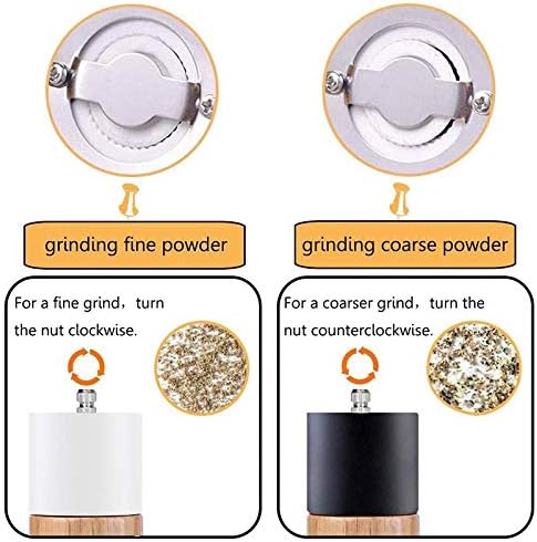 Pepper grinder set – elegant and durable mills with adjustable grind settings, perfect for fresh spice grinding, made from high-quality materials for long-lasting use, ideal for kitchen and dining table seasoning.