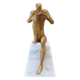 Creative Thinker Home Decoration Ornaments - Unique and Thought-Provoking Sculptures for Living Room Decor - Ideal for Adding Artistic Touches and Personality to Your Home Interior