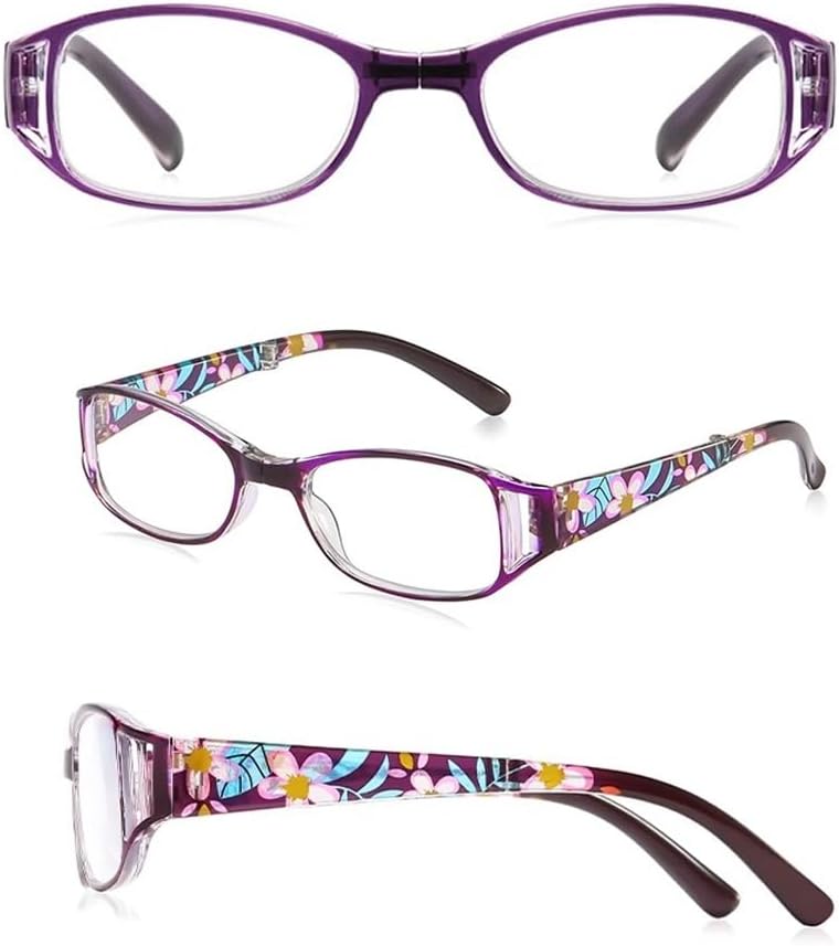 +250 Reading Glasses - Trendy Frames - Perfect for Comfortable Reading and Everyday Use - Ideal for Those with +250 Prescription Strength