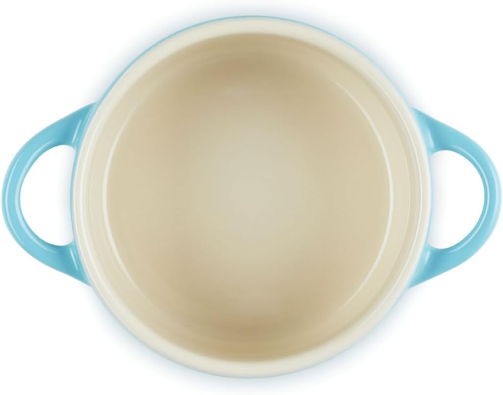 Round mini casserole blue ceramic jar – stylish and functional dish with a vibrant blue glaze, perfect for individual servings, baking, and storing, made from durable ceramic material, ideal for home cooking, serving, and décor.