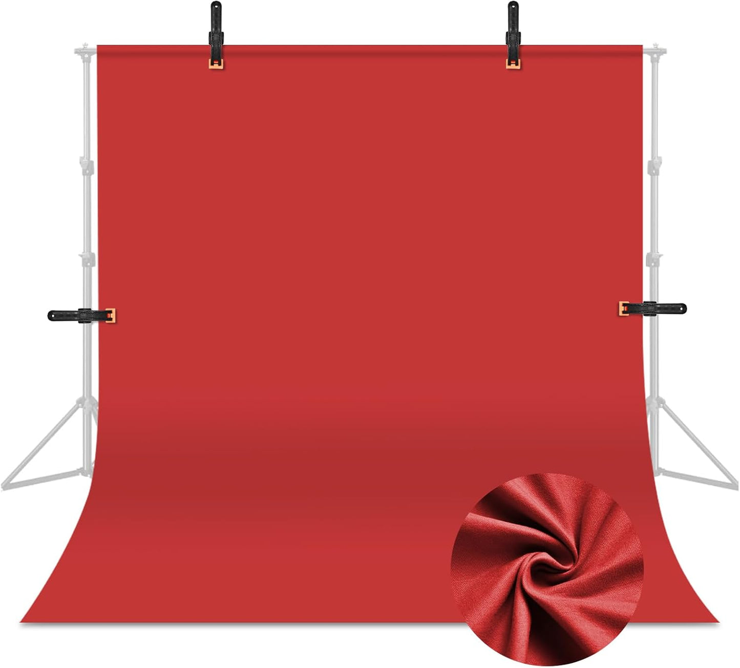 5×3ft Red Vinyl Backdrop - Durable and Vibrant Photography Background for Parties, Events, and Studio Shoots - Lightweight, Foldable, and Easy to Set Up for Photo Booths and Decorations
