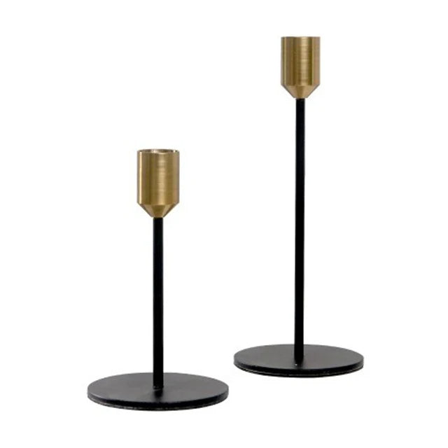 Nordic Modern Minimalist Candlestick - Large Decorative Candleholder for Room, Restaurant, or Candlelight Dinner - Elegant and Stylish Centerpiece for Contemporary Home Decor