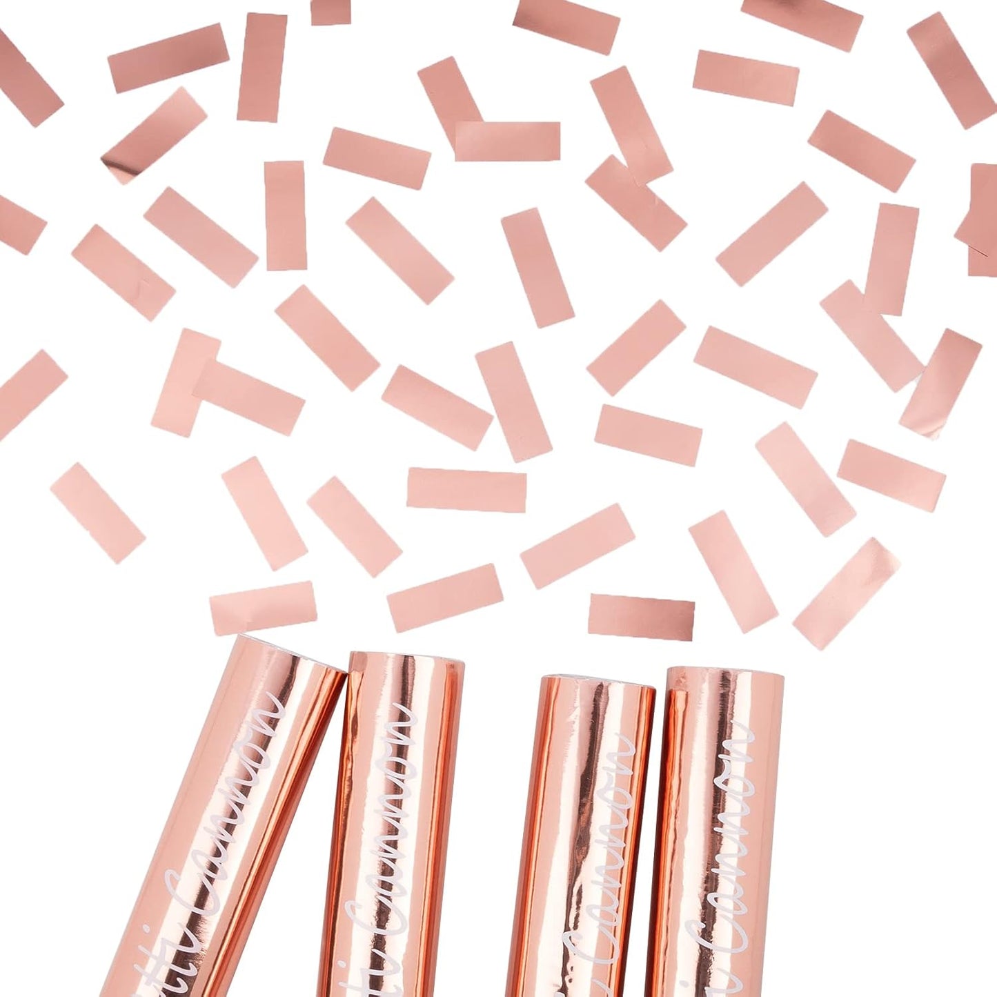 60g Colorful Confetti - Rose Gold Tissue and Foil Confetti for Party Decorations, Weddings, Birthdays, and Celebrations - Vibrant, Lightweight, and Perfect for Table Decor, Balloons, and Tossing