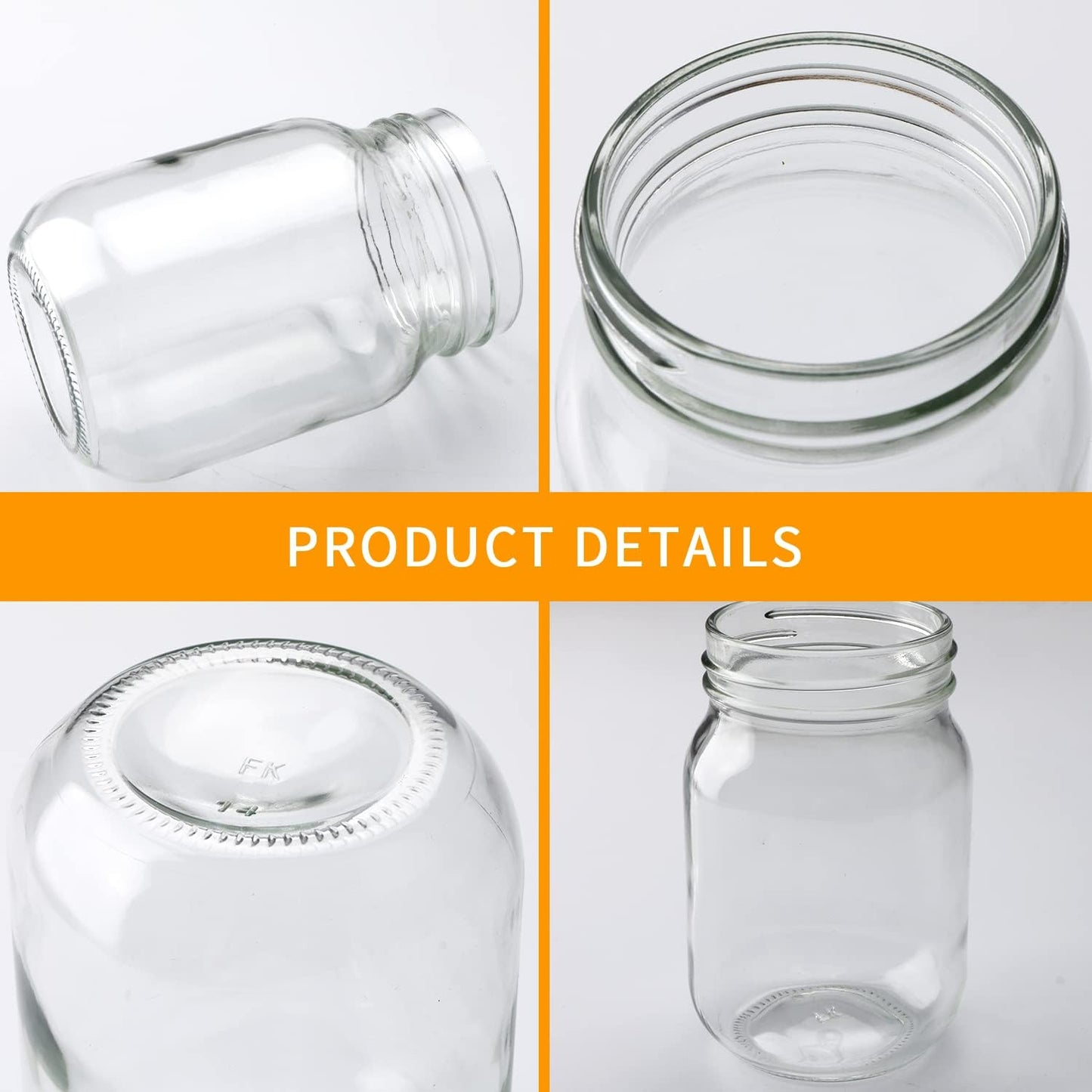 800ml Storage Jar with Spherical Lid - Durable Glass Container for Storing Food, Spices, and Dry Goods - Airtight Seal, Stylish Design, Perfect for Kitchen Organization, Pantry Storage, and Home Decor