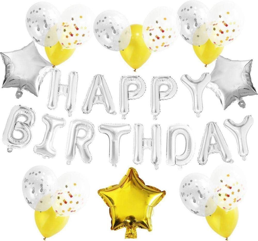 Happy Birthday Balloon - Colorful and Festive Balloon for Celebrations - Perfect for Birthday Parties, Decorations, and Creating a Joyful Atmosphere