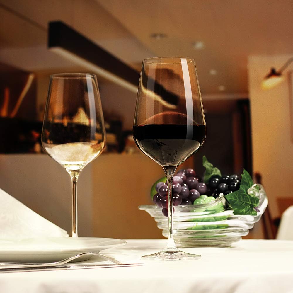 558ml lead-free crystal wine glass – elegant and durable stemware with a refined design, perfect for red and white wines, enhances aroma and flavor, ideal for home, restaurants, and special occasions.