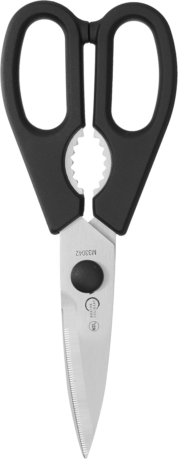 Kitchen Chef Knives Scissors - Premium Stainless Steel Blades - Ideal for Cutting Herbs, Poultry, and Other Kitchen Tasks - Ergonomic Handles for Comfortable Grip and Precision - Multi-functional and Durable