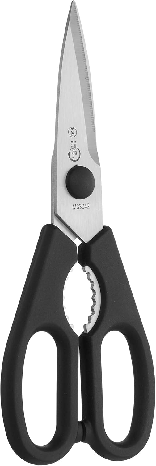 Kitchen Chef Knives Scissors - Premium Stainless Steel Blades - Ideal for Cutting Herbs, Poultry, and Other Kitchen Tasks - Ergonomic Handles for Comfortable Grip and Precision - Multi-functional and Durable