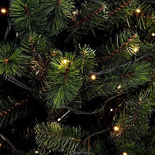 White 25 String Lights with Timer - Energy-Efficient LED Lights for Home Décor, Parties, and Seasonal Decorations - Convenient Timer Function for Easy Use and Ambient Lighting