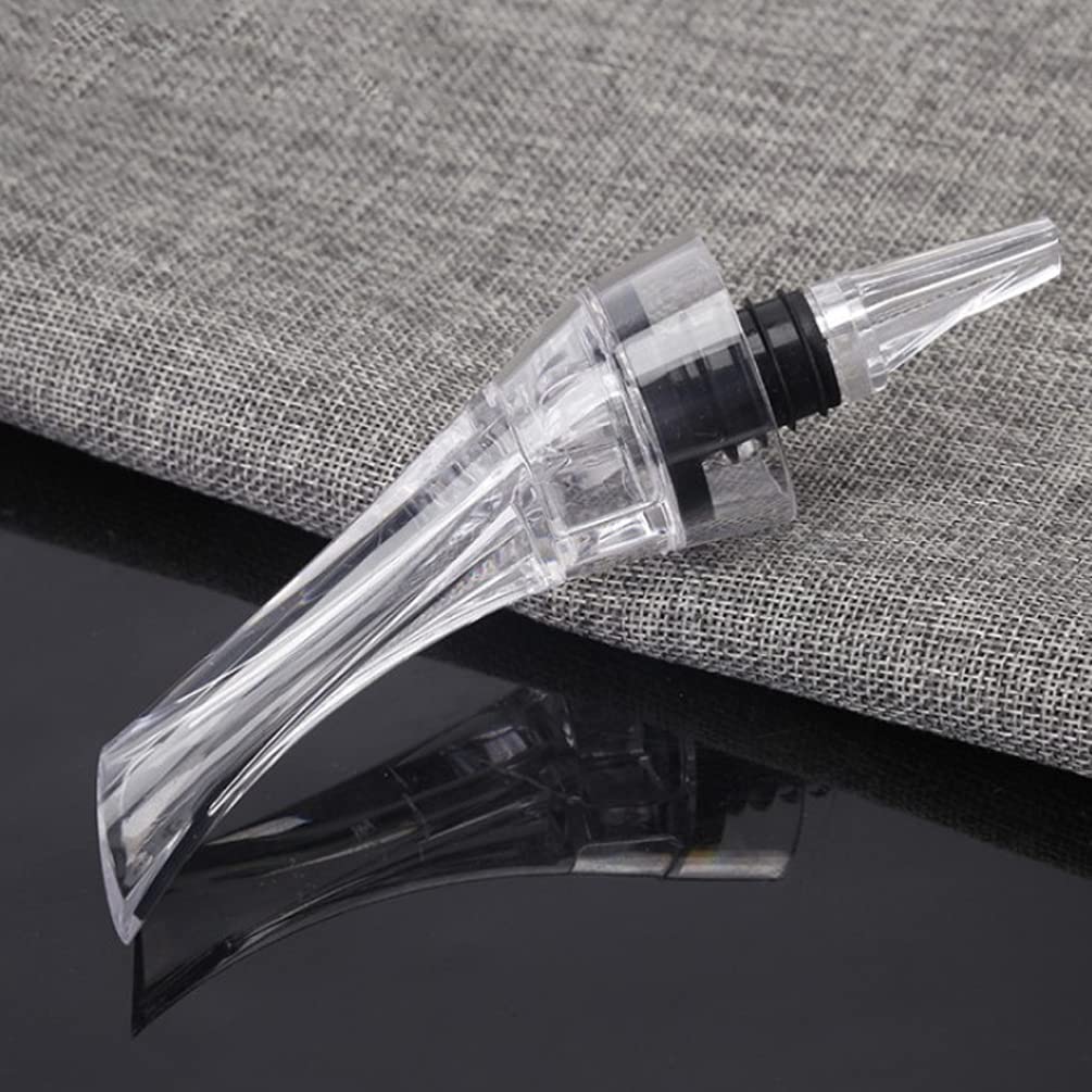 Wine Aerator - Premium Stainless Steel - Enhances Wine Flavor by Aerating and Softening Tannins - Easy to Use with Drip-Free Spout - Ideal for Red Wines - Portable Design for Home or On-the-Go Enjoyment