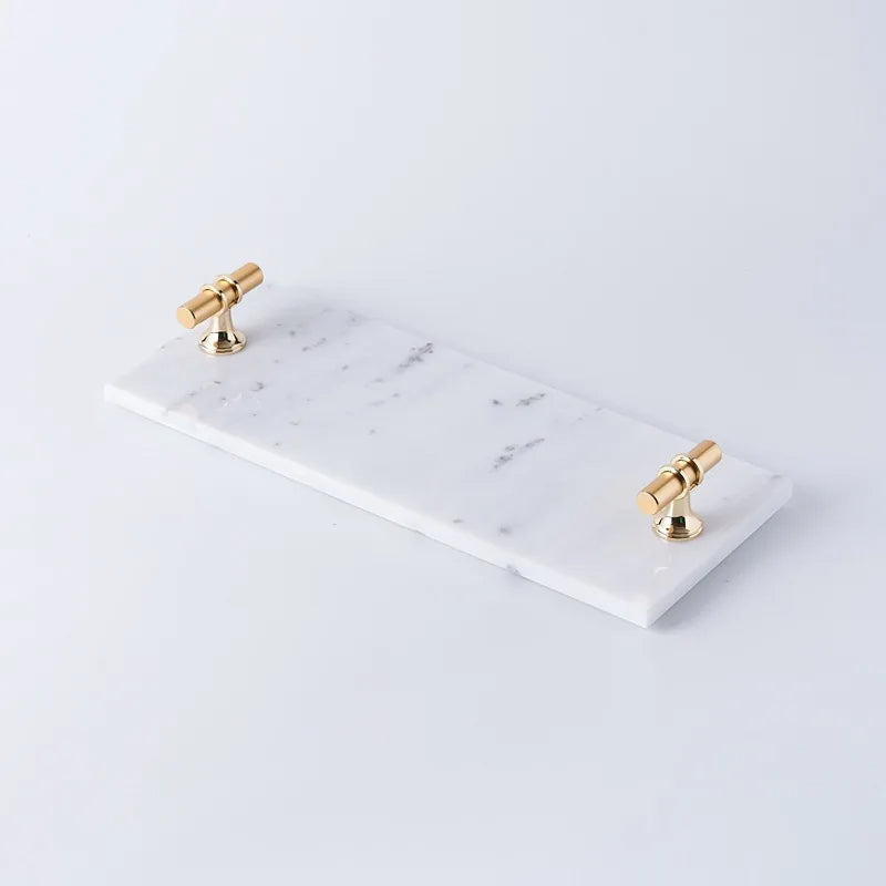 White Marble Soap Draining Tray - Bathroom Accessories for Soap Storage - Stylish and Functional Bathroom Decor for Shower or Sink Area - Durable Soap Dish for Drainage and Organization