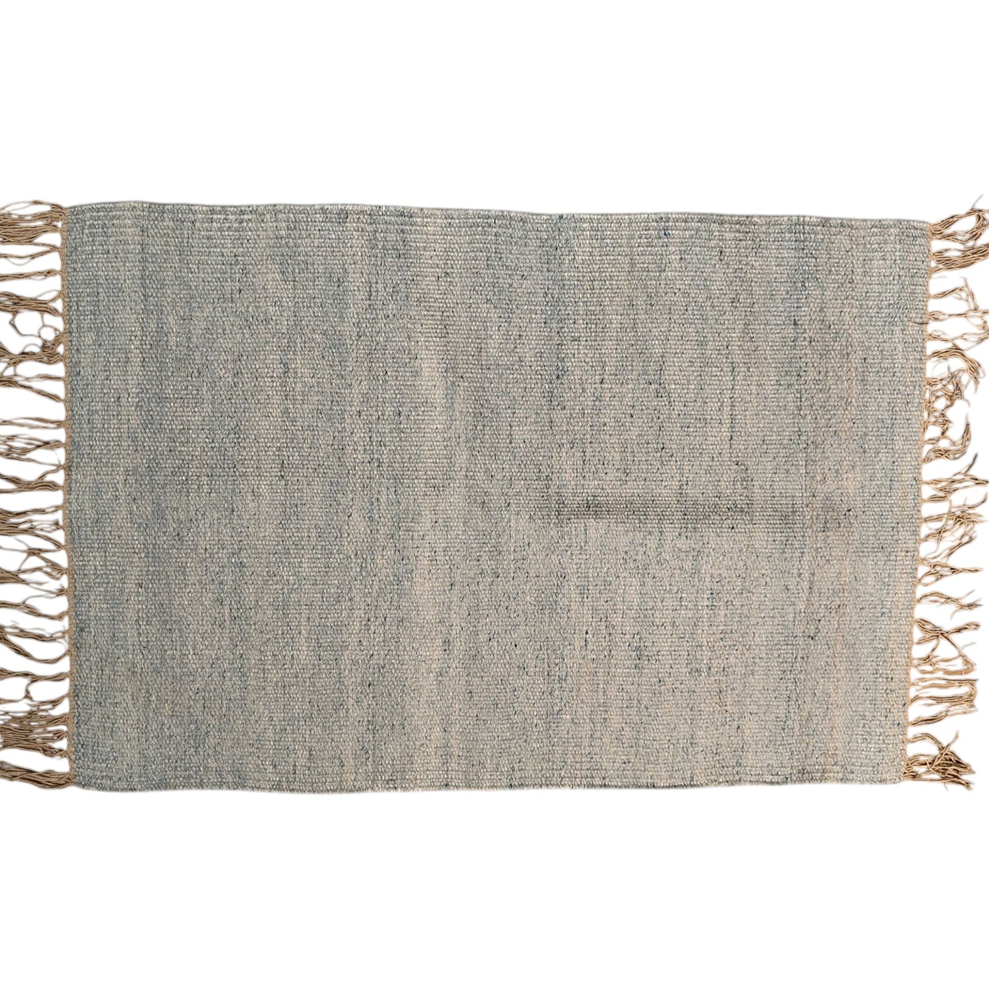 PAKRI GREY Rug 50x90cm - Handwoven Wool & Cotton Blend, Stylish & Durable - Perfect for Living Room, Bedroom, or Entryway - Eco-Friendly, Easy to Clean, Soft Texture, Minimalist Grey Accent