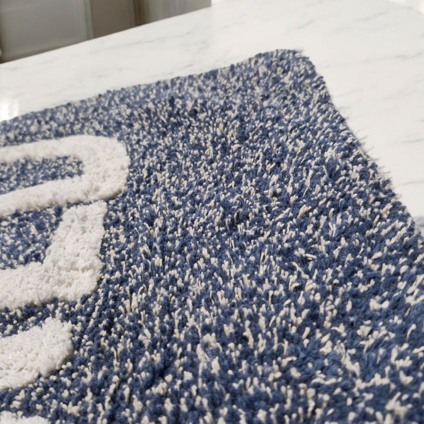 GET NAKED Bathmat 50x80cm - 100% Cotton, Soft, Absorbent, and Anti-Slip - Perfect for Bathroom or Bedroom, Machine Washable & Quick-Dry