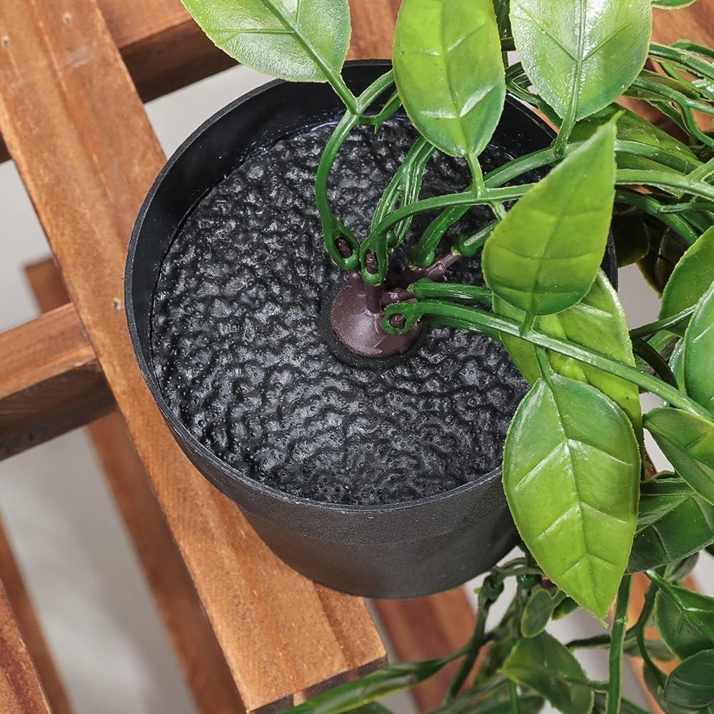 Artificial Pea Pods Hanging Potted Plant - Realistic Faux Plant with Lush Green Pea Pods and Leaves in Decorative Pot - Perfect for Home Decor, Offices, and Indoor Spaces - Low Maintenance and Easy to Hang