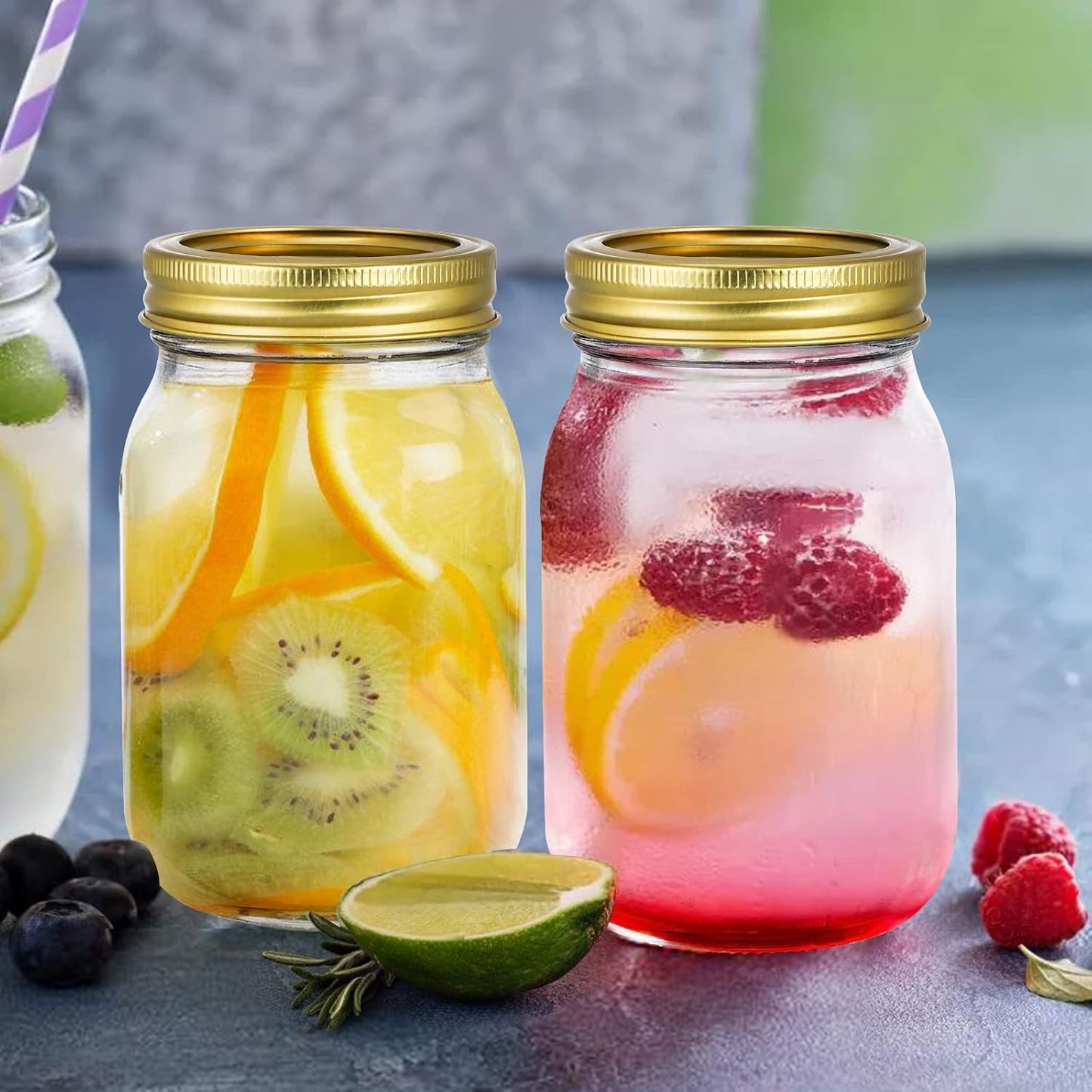 1500ml Storage Jar with Spherical Lid - Spacious Glass Container for Storing Food, Spices, and Dry Goods - Airtight Seal, Elegant Design, Perfect for Kitchen Organization, Pantry Storage, and Home Decor