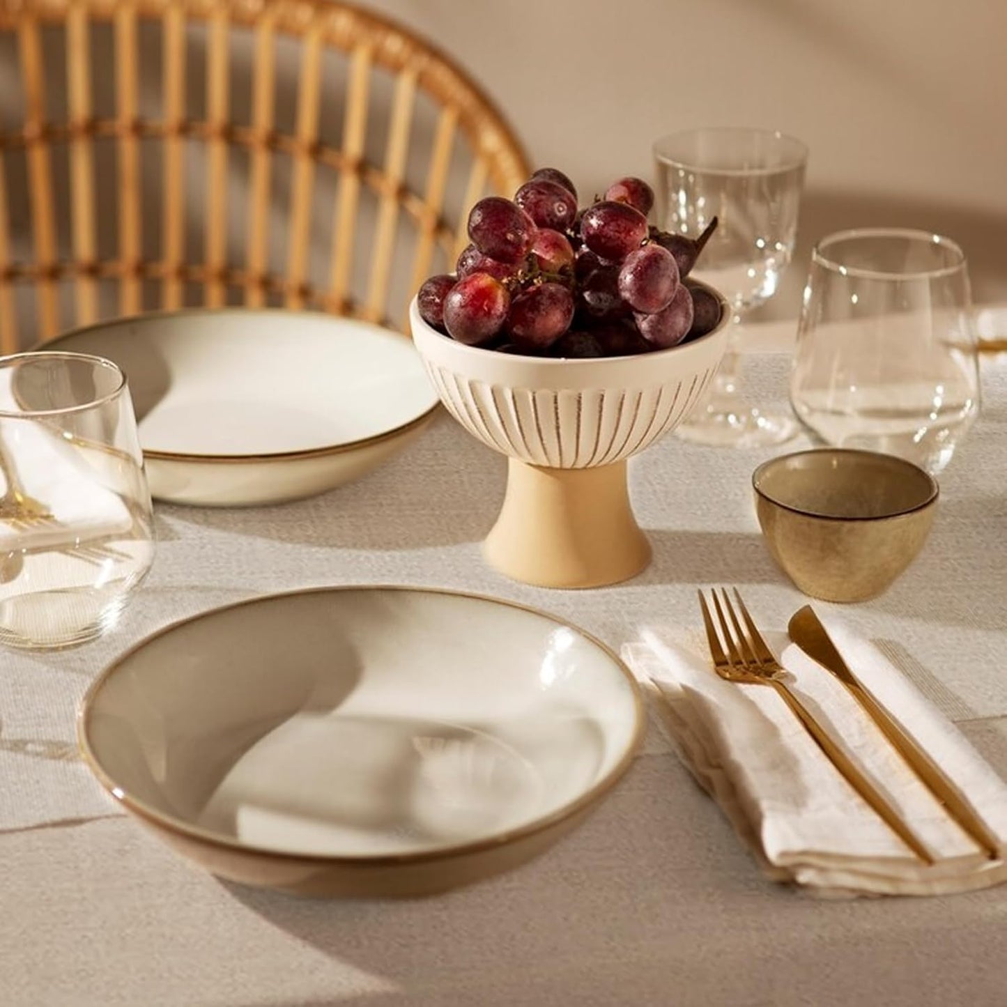 100% Cotton Pastoral Table Runner – 50x300cm, Apricot, Soft & Durable, Farmhouse Dining Table Decor, Rustic Boho Style, Machine Washable, Perfect for Home, Weddings, Parties & Holiday Decorations